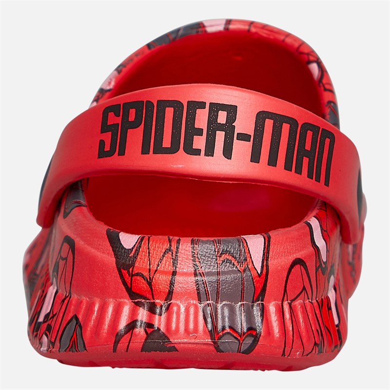 Spiderman Infant Boys Clogs Red/Multi