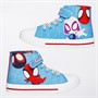 Spiderman Infant Boys Hi Top Trainers Blue/Multi