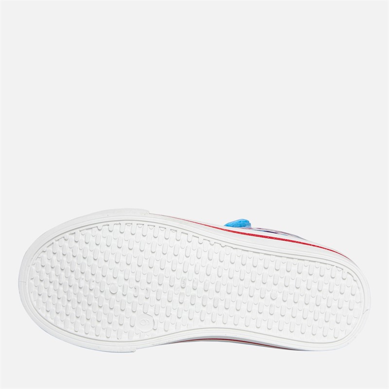 Spiderman Infant Boys Hi Top Trainers Blue/Multi