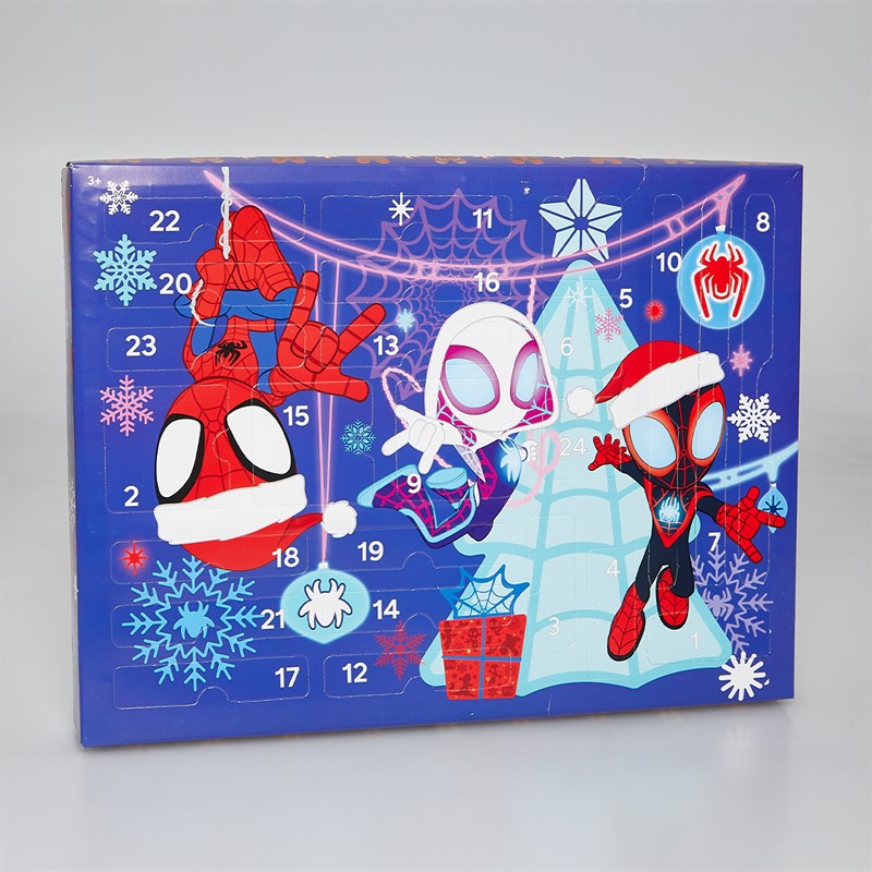 Spiderman Kids Advent Calendar Multi