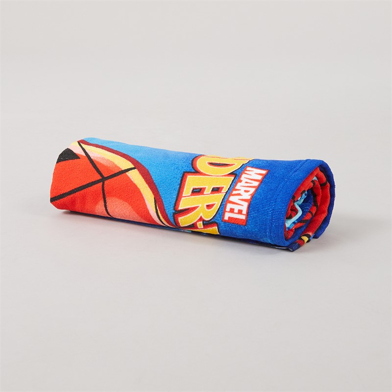 Spiderman Boys Microfiber Towel Multi