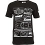 BATMAN Drenge DC Comics Batmobile T-shirts Sort