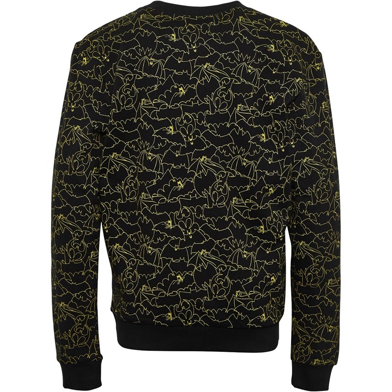 BATMAN Jungen DC Comics Sweatshirts Schwarz