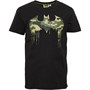 BATMAN Chłopięce DC Comics T-shirty Czarny