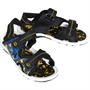 BATMAN Boys Crusader Sandals Black