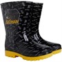 BATMAN Boys Bolton Wellington Boots Black