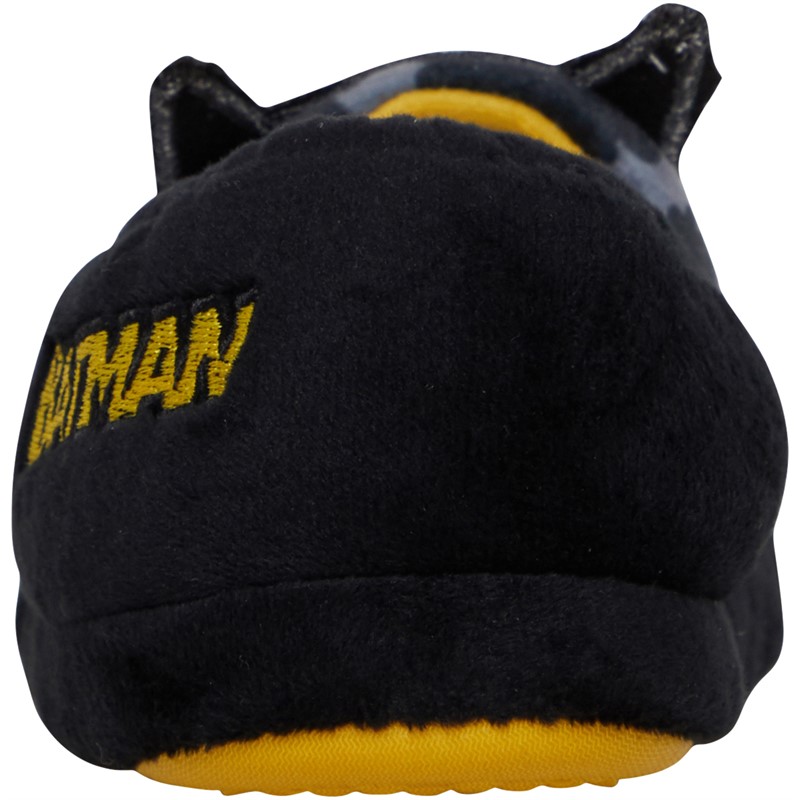 BATMAN Boys Ovis Slippers Black