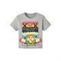 MINECRAFT Girls Name It Diddi T-Shirt Light Grey Melange