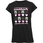 MINECRAFT Meisjes T-shirts Zwart