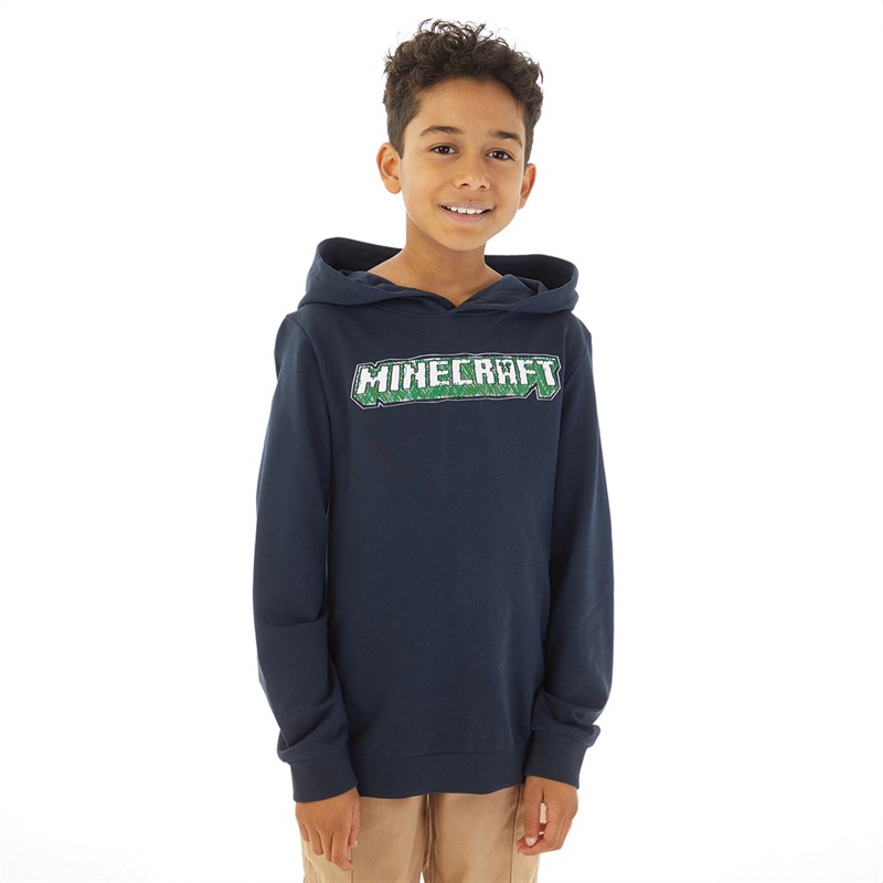 MINECRAFT Kids Rush Hoodie Dark Sapphire