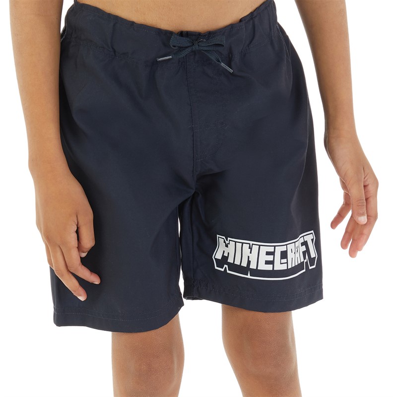 MINECRAFT Shorts de bain Rivers Garçon saphir foncé