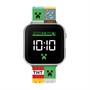 MINECRAFT Kids Printed Strap LED Watch Multi