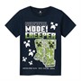 MINECRAFT Drenge Mylius T-shirt Mørkeblå