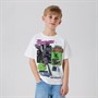 MINECRAFT Mjahi T-shirt dla chłopca kolor Bright White