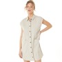 Noisy May Robes Alma Femme Beige Clair