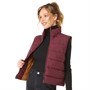 Noisy May Womens Marcus Gilet Windsor Wine
