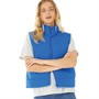 Noisy May Womens Marcus Gilet Princess Blue
