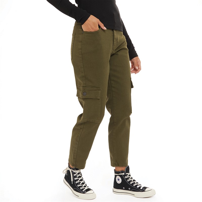 Noisy May Womens Moni Cargo Pants Kalamata