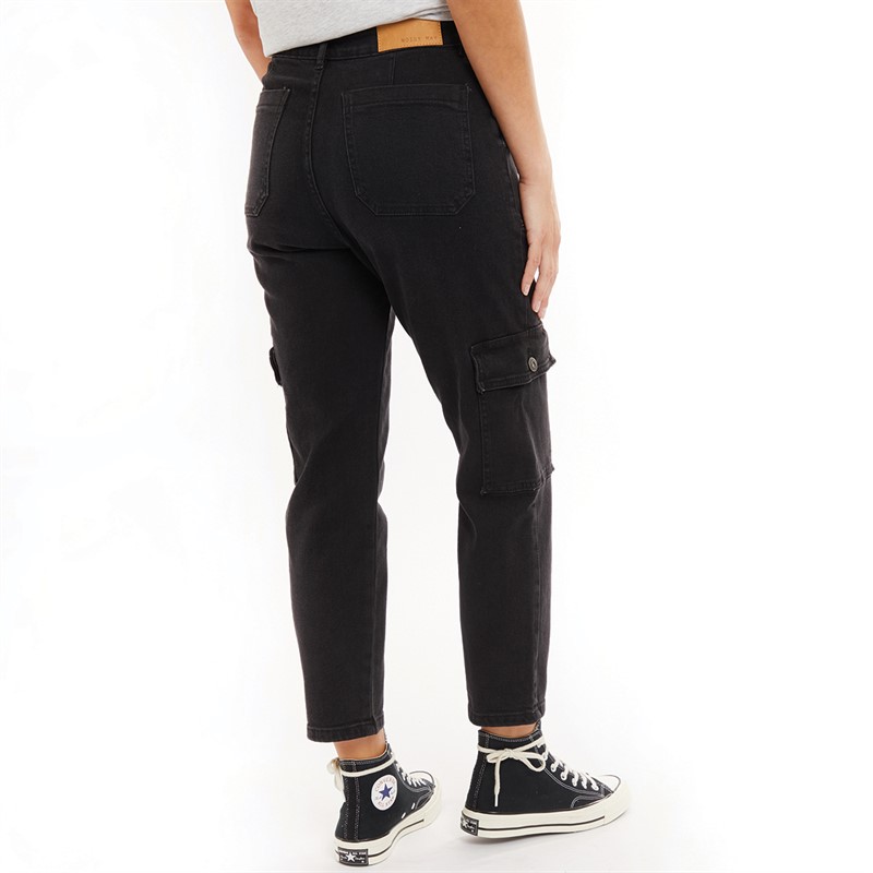 Buy Noisy May Womens Moni Cargo Pants Black