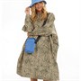 Noisy May Dames Sky Langærmet Regnponcho Nomad/Zebra Kalamata