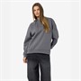 Noisy May Womens Alden Hoodie Charcoal Gray