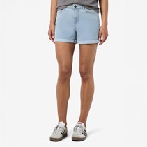 Noisy May Damen Debby Denim Shorts Light Blue Denim