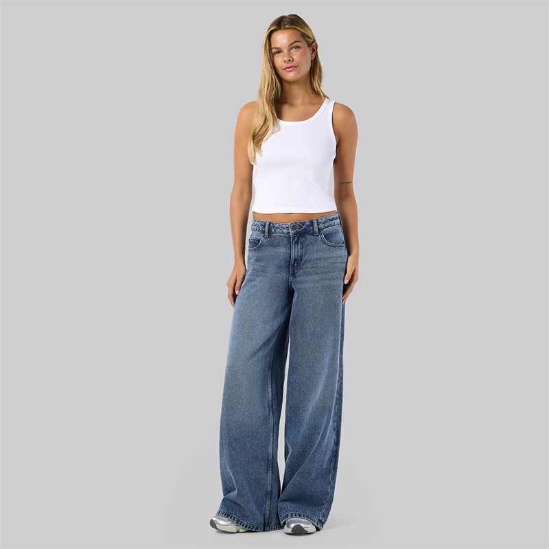 Noisy May Dame Kettie Vide Ben Jeans Medium Blue Denim