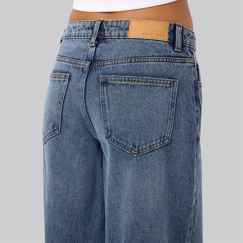 Noisy May Dame Kettie Vide Ben Jeans Medium Blue Denim