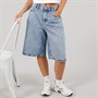 Noisy May Dame Mindie Bermuda Shorts Light Blue Denim