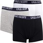 Lyle And Scott Boys Three Pack Waterfall Boxers Set Ratio Pack Teen Black