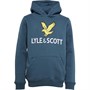 Lyle And Scott Boys Eagle Logo LB Oth Hoodie Orion Blue