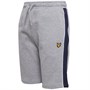 Lyle And Scott Junior Side Panel LB Short Gemeleerd Grijs