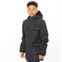 Lyle And Scott Boys Heavyweight Pocket Longline Puffer Black