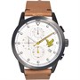 Lyle And Scott Heren Regal Horloge Lichtbruin