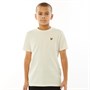 Lyle And Scott Boys Classic T-Shirt Seashell White Marl