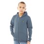 Lyle And Scott Boys Classic Zip Hoodie China Blue