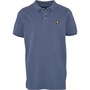 Lyle And Scott Boys Classic Polo Shirt China Blue