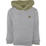 Lyle And Scott Sweats à Capuche Infant Contrast BB OTH Enfant Garçons Gris Chiné