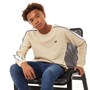 Lyle And Scott Boys Raglan Cut And Sew Sweatshirt Oyster Grey