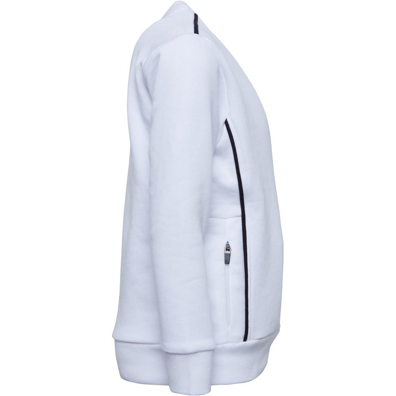 Lyle And Scott Kids Sport Piped Sweatshirt Bright White