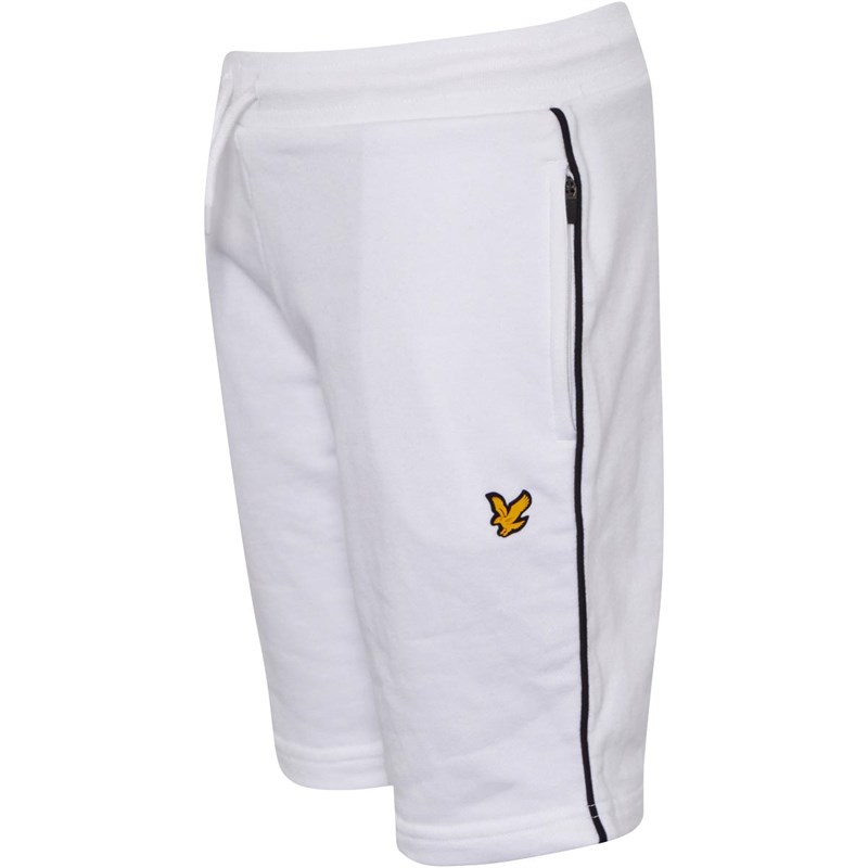 Lyle And Scott Jongens Duck And Cover Amero Jersey shorts Wit