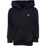 Lyle And Scott Kids Acid Wash OTH Hoodie Black