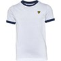 Lyle And Scott Kleinkind Jungen Infant Ringer T-Shirts Weiß