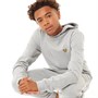 Lyle And Scott Sweats à Capuche Sport Piped OH Garçon Gris Clair
