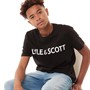 Lyle And Scott T-Shirts Garçon Noir