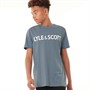 Lyle And Scott T-Shirts Garçon Bleu Mer