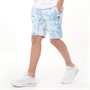 Lyle And Scott Boys Tie Dye Shorts Blue Mist