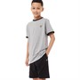 Lyle And Scott Boys Ringer T-Shirt And Jersey Shorts Set Grey Heather