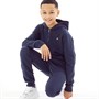 Lyle And Scott Boys Zip Hoodie And Joggers Set Navy Blazer