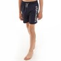 Lyle And Scott Boys Side Text Swim Shorts Navy Blazer